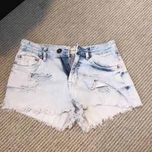 Jean shorts
